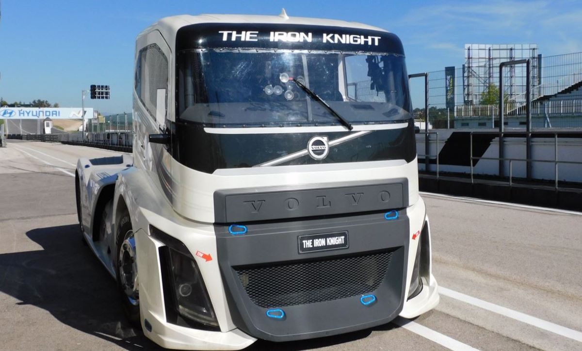 Imagen del Iron Knht de Volvo Trucks. Fotos y vídeos: Diario de Transporte