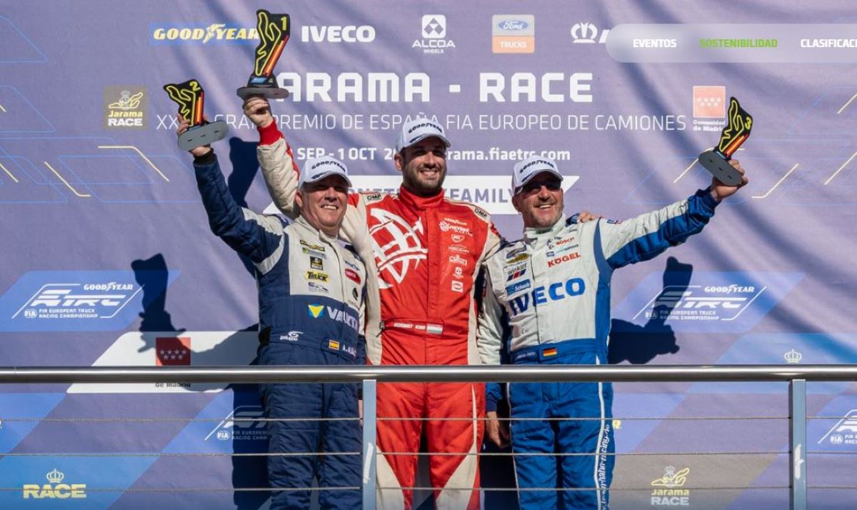Antonio Albacete logró el segundo puesto en la 2ª carrera: Fotos: Goodyear Fiaetr