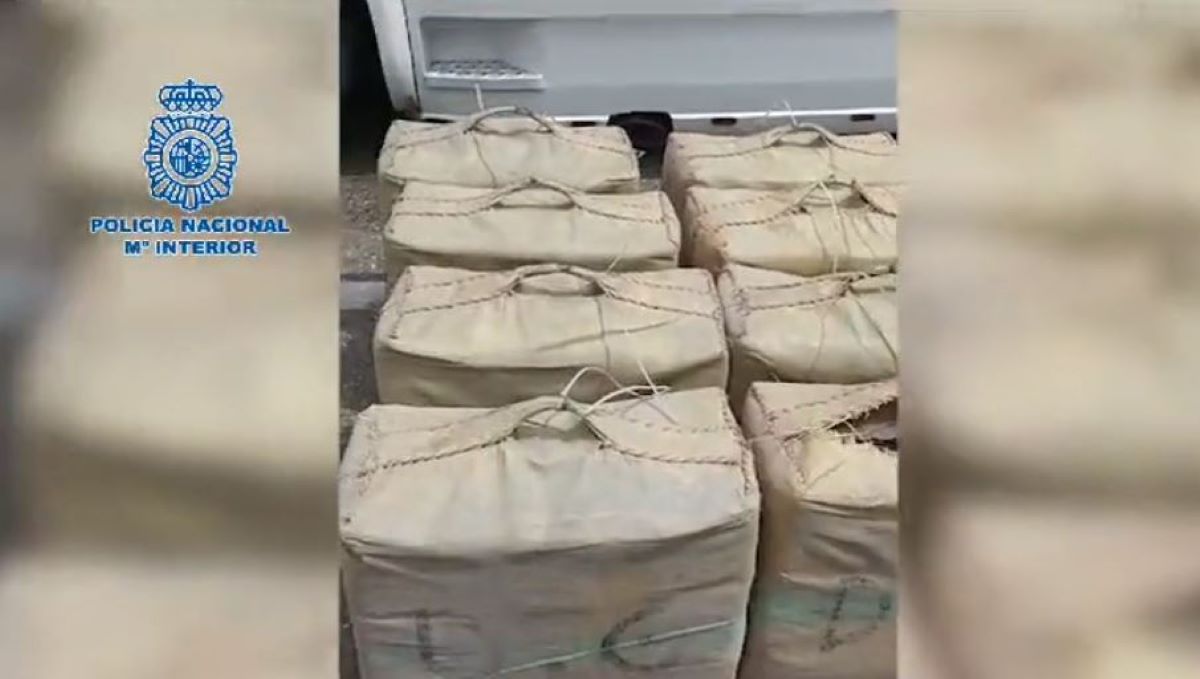 Imagen de la droga incautada. Foto: Policía Nacional