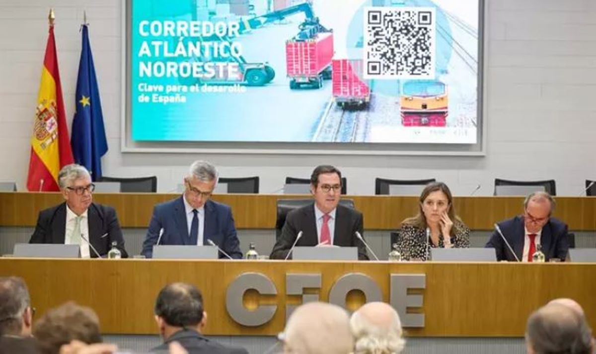 Imagen del encuentro patronal. Foto: Jesús Hellín-Europa Press
