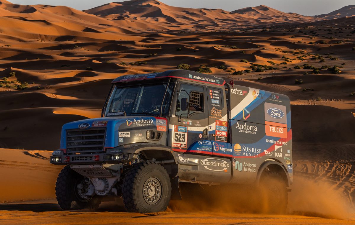 Imagen del camiòn de Albert Llovera para el Dakar. Fotos: