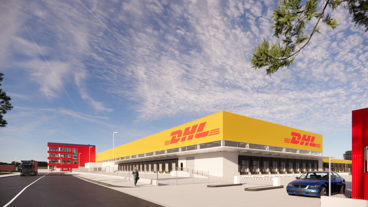 Imagen del futuro HUB internacional de DHL Express en Barcelona. Fotos: DHL Express