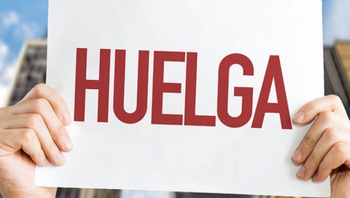 Huelga. Foto de archivo