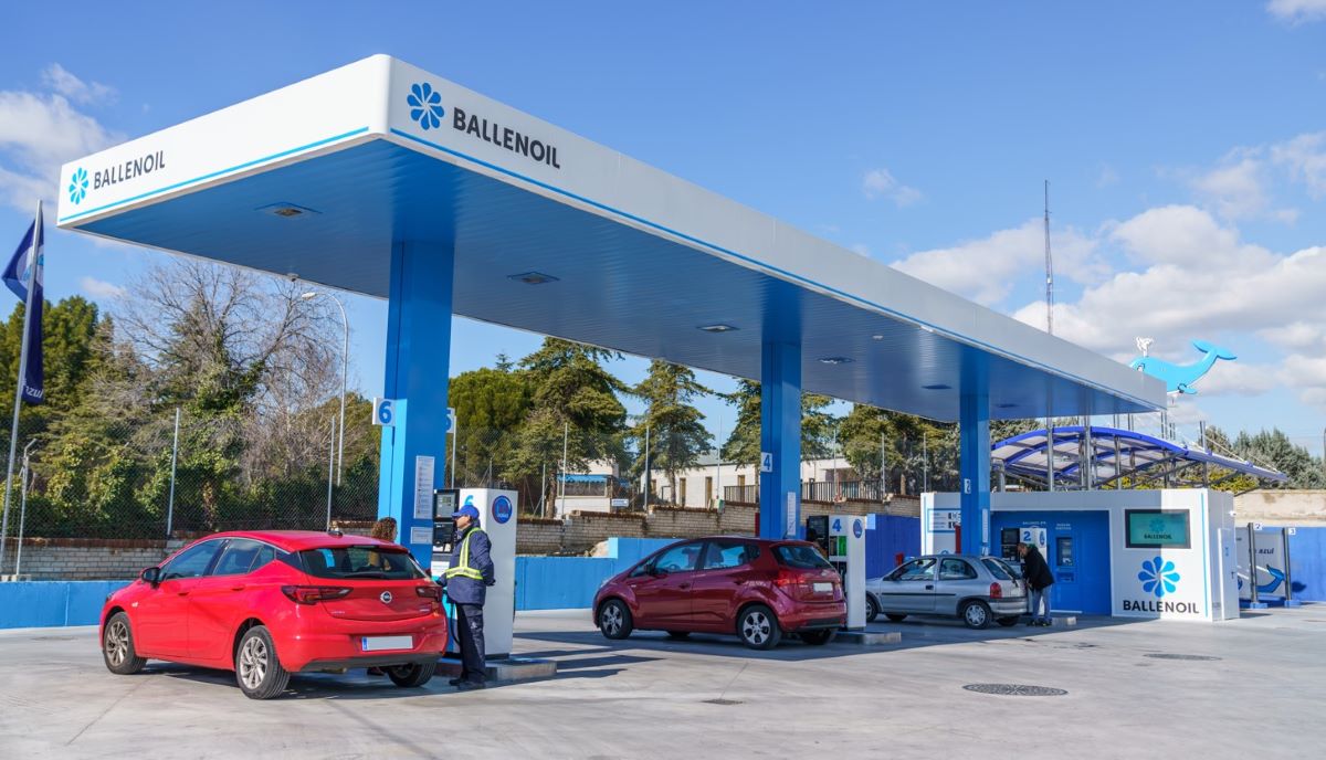 Estación de servicio Ballenoil, Foto: Cepsa/Ballenoil
