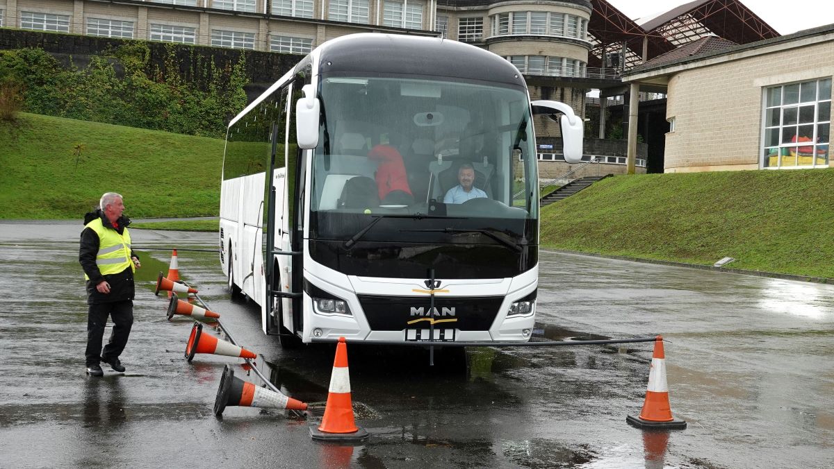 Pruebas mejor conductor de Autocares de España 2019. Foto: ExpoBus Iberia