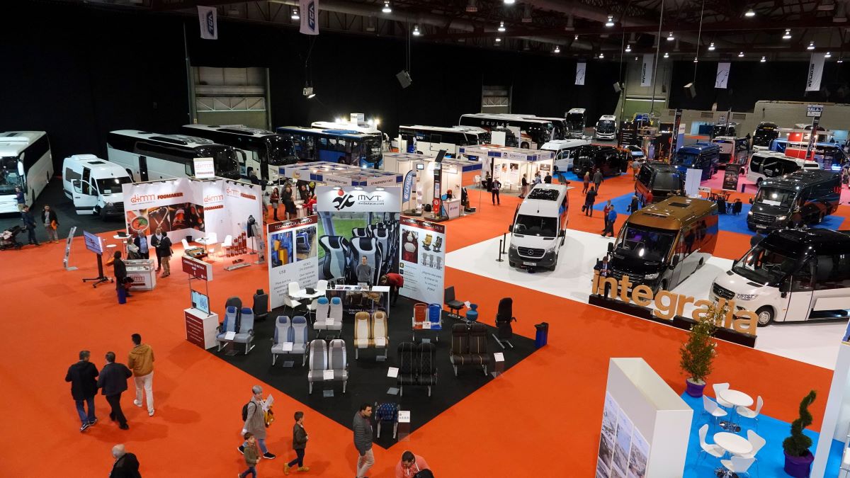 Vista de la última edición celebrada en 2019. Foto: ExpoBus Iberia