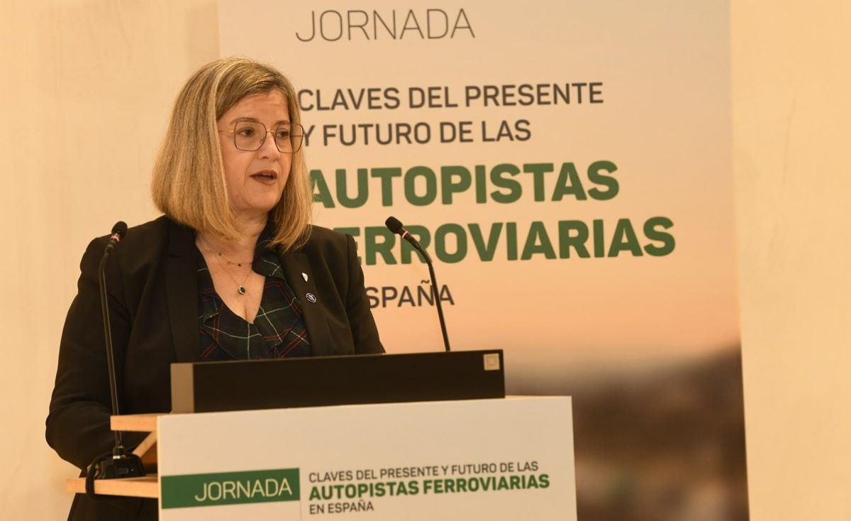 María Luisa Domínguez, presidenta de ADIF. Foto: ADIF