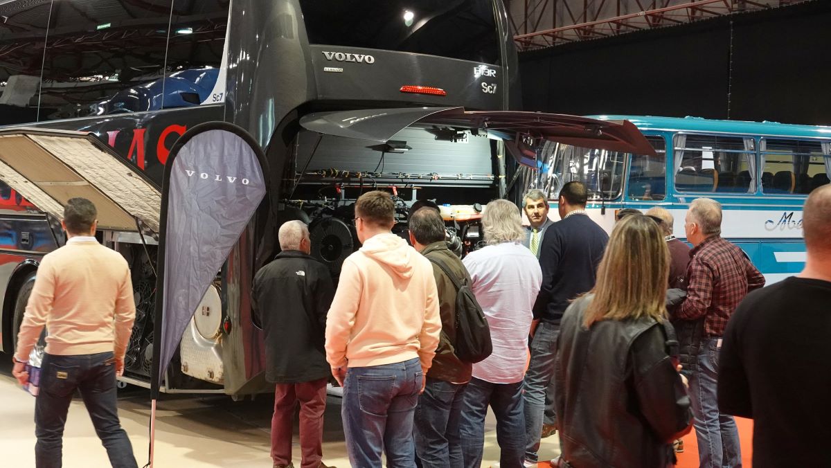 Público en ExpoBus Iberia 2023. Foto: Feira Internacional de Galicia Abanca