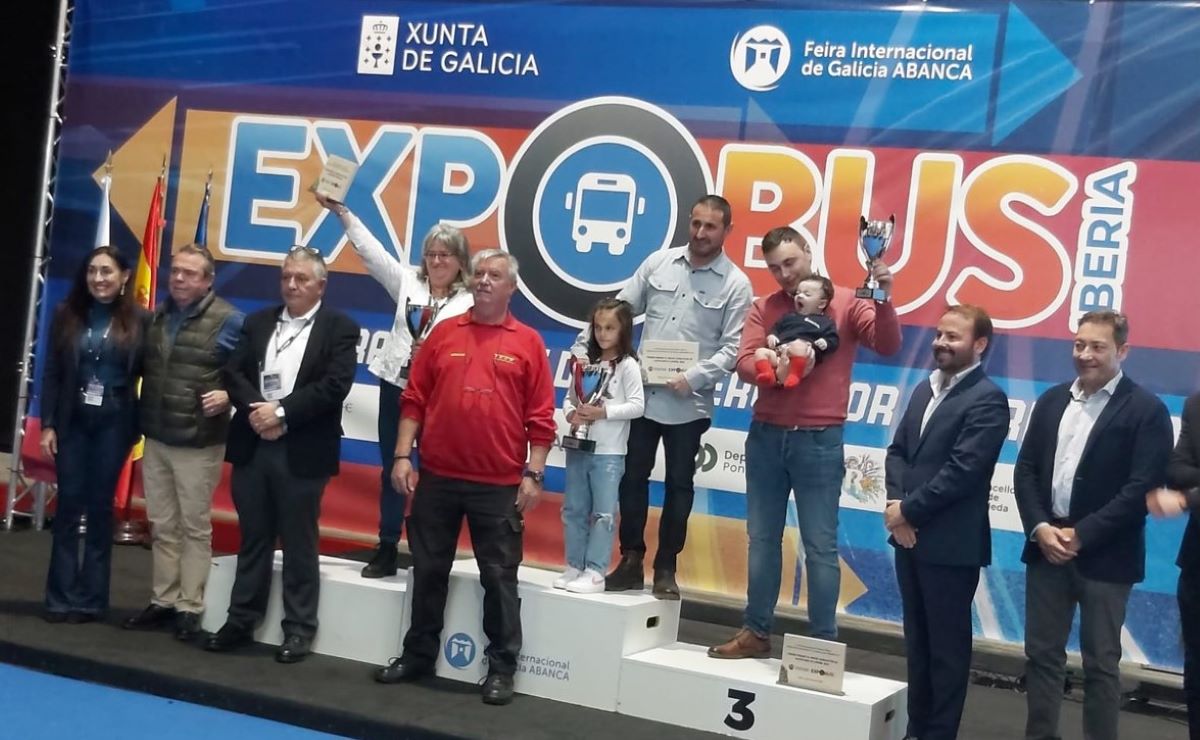 Entrega de premios "Mejor Conductor de Autocares de España 2023". Foto: Diario de Transporte