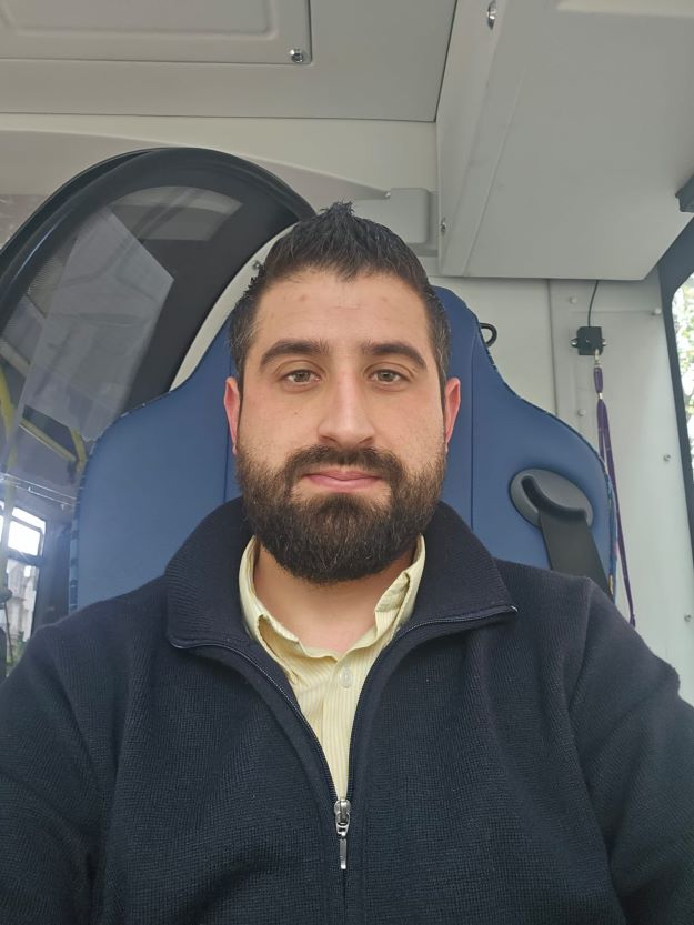Roberto Carlos Cancela, 2º puesto Premio Mejor Conductor de Autocares de España 2023. Foto: Feira Internacional de Galicia Abanca