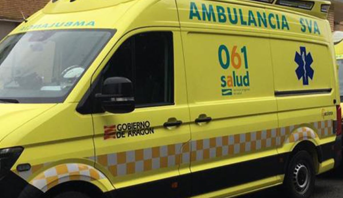 Imagen de una ambulancia de Aragón. Foto de archivo