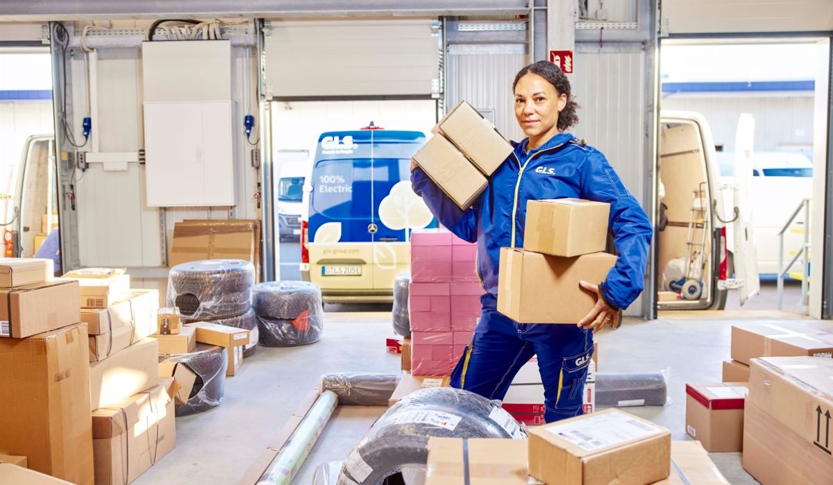Imagen de una trabajadora. Foto: GLS Spain
