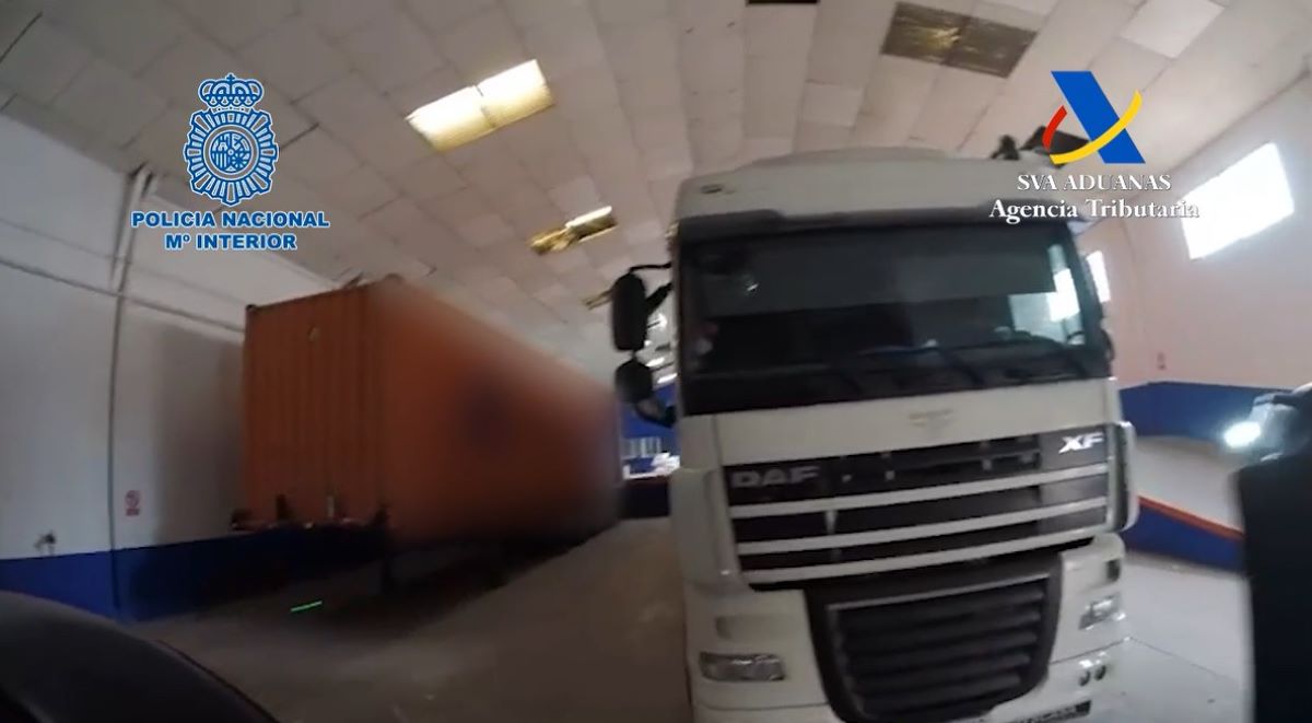 Foto: vídeo Policía Nacional/Agencia Tributaria