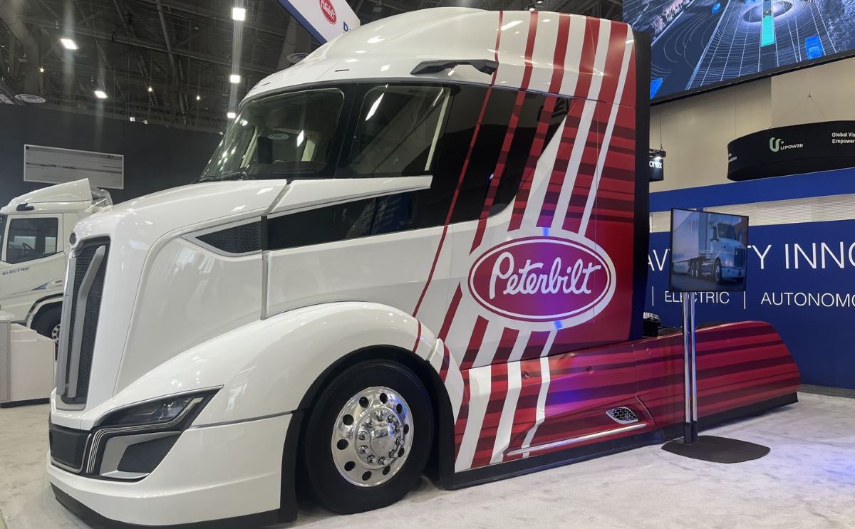 Imagen del SuperTruck II de Peterbilt. Fotos: PACCAR y Peterbilt
