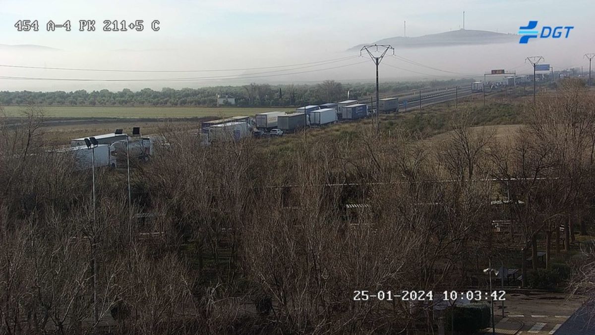 Imagen de la A-4. Foto: DGT