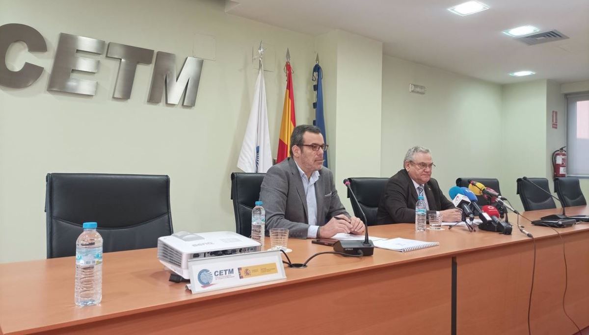 Imagen de Ovidio de la Roza, presidente de CETM en la rueda de prensa. Foto: Europa Press