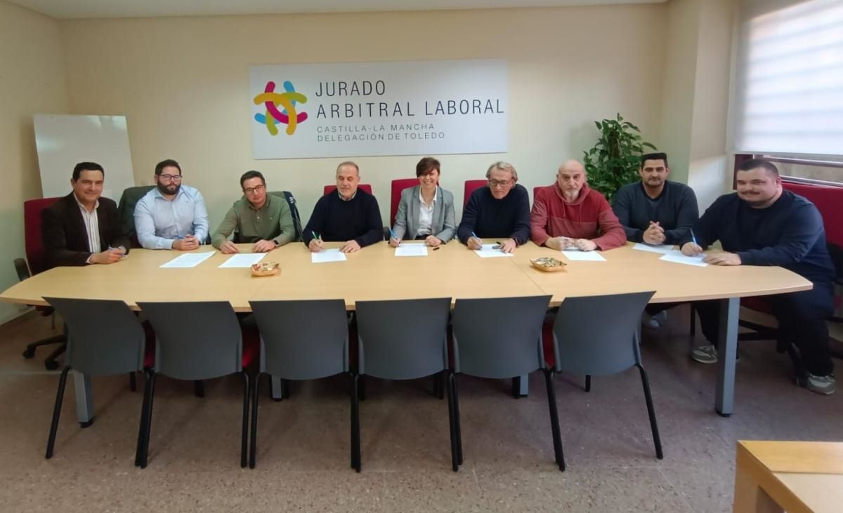 Firmado el convenio colectivo de Toledo. Foto: CCOO