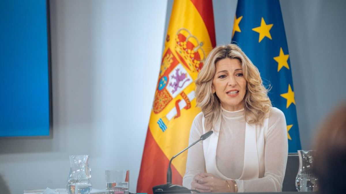 Imagen de la Ministra de Empleo y Economía Social Yolanda Díaz. Foto de archivo