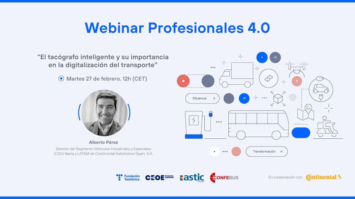 Cartel del webinar. Foto: ASTIC