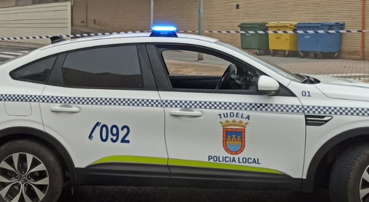 Imagen de un coche patrulla. Foto: Policía Local de Tudela