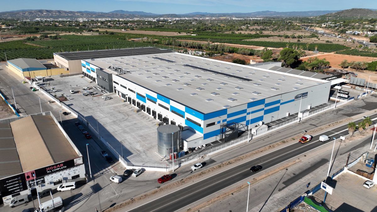 Imagen de Logistic Park Manises. Foto: Scannell Properties
