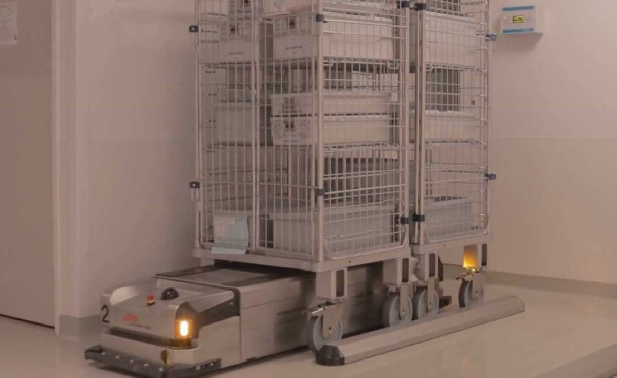 Imagen de un roll container. Foto: Sumal