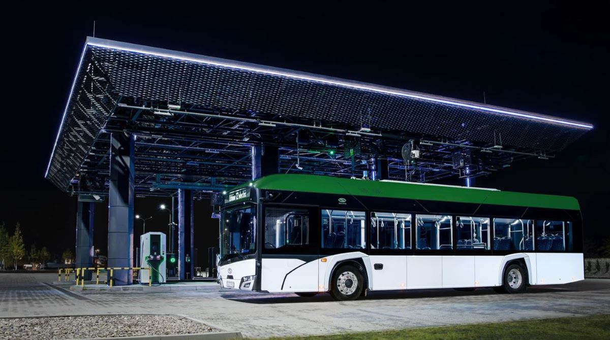 Imagen del nuevo autobús eléctrico Solaris Urbino 12. Fotos: Solaris