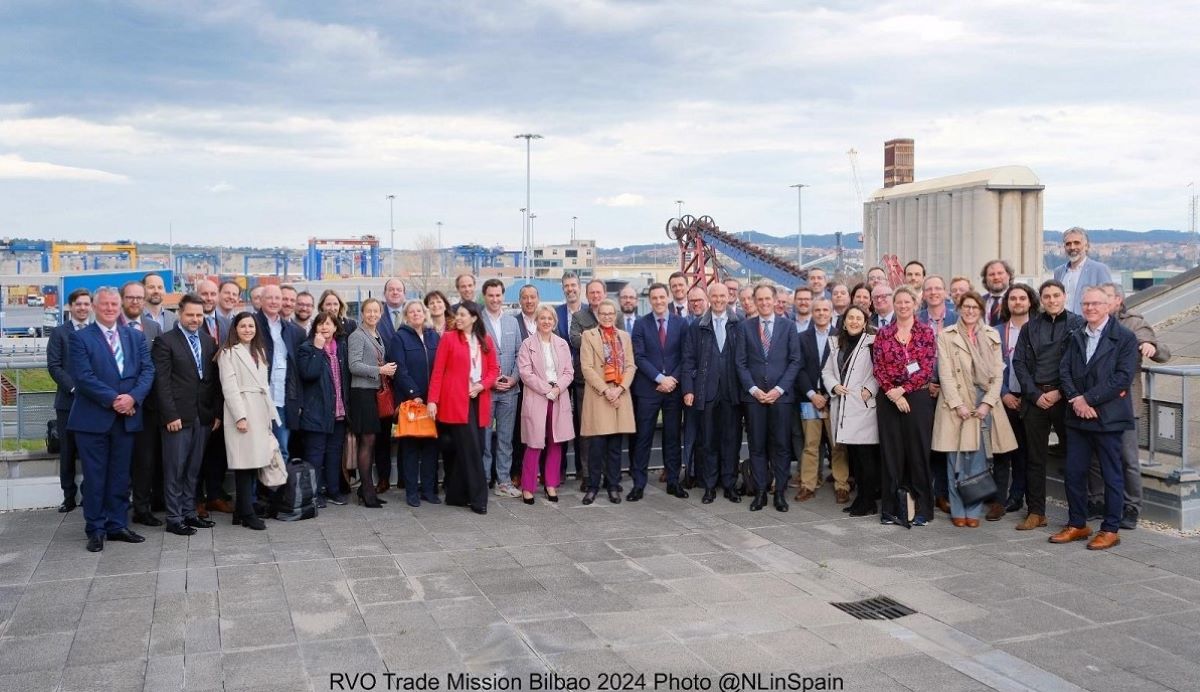Imagen de los asistentes. Foto: @NLinSpain/Bilbaoport