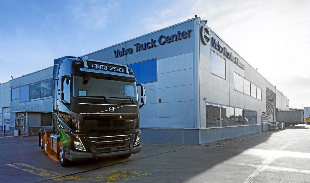 Imagen del Volvo Truck Center de Manzanares. Foto: Volvo Trucks España