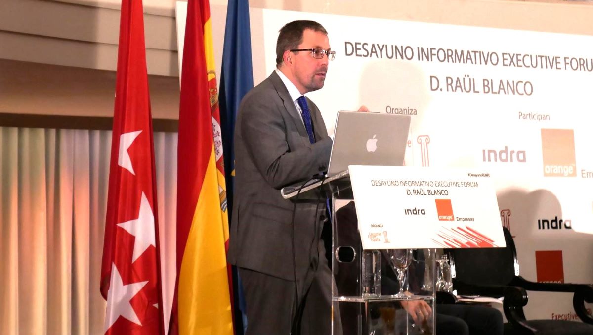 Raül Blanco, presidente de Renfe. Foto: Executive Forum