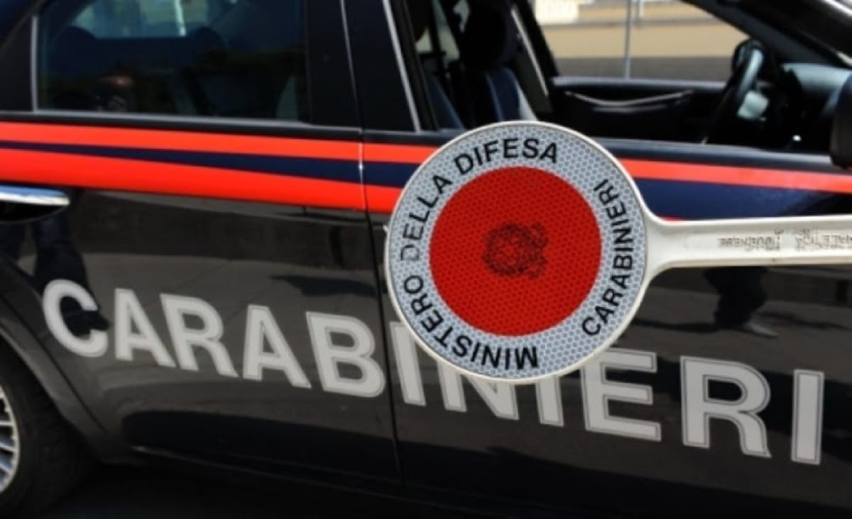 Imagen de un coche patrulla de los Carabinieri. Foto de archivo
