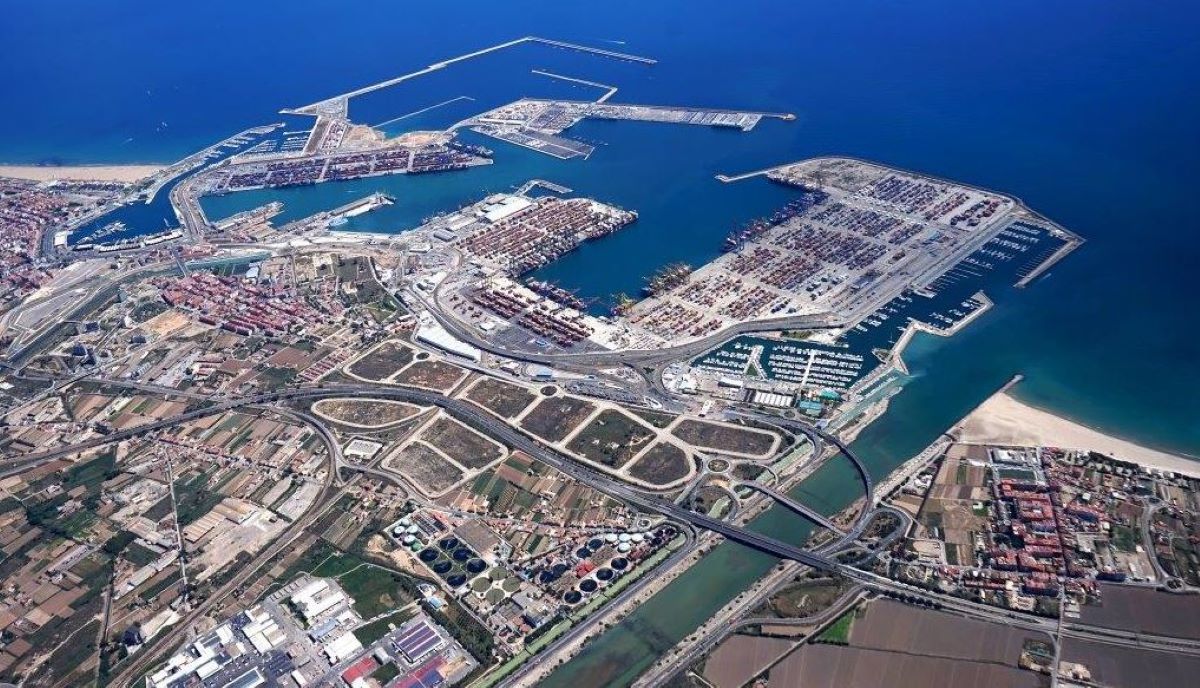 Imagen del Puerto de Valencia. Foto: Valenciaport
