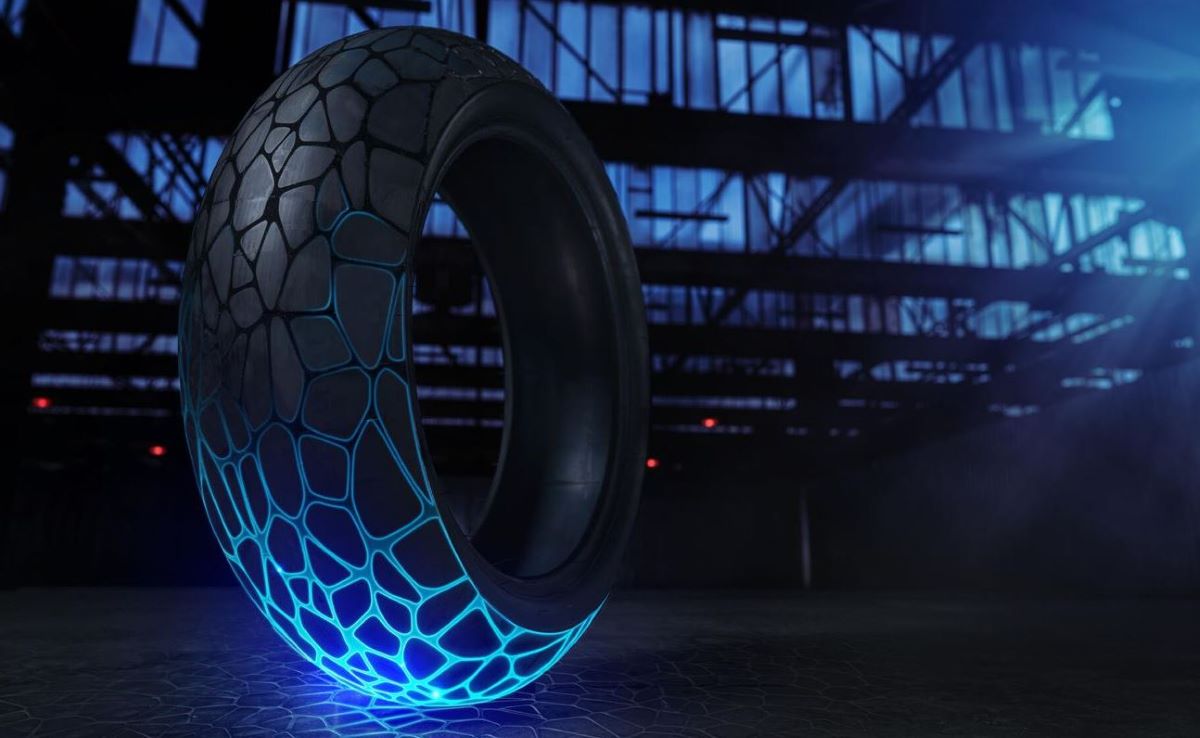 Imagen del nuevo neumático MICHELIN Power Slick MotoETM. Fotos: Michelin