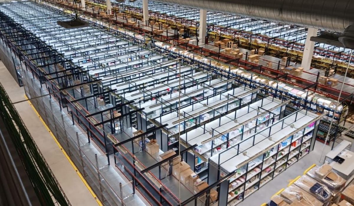 Imagen de un almacén de Cofares. Foto: Cofares