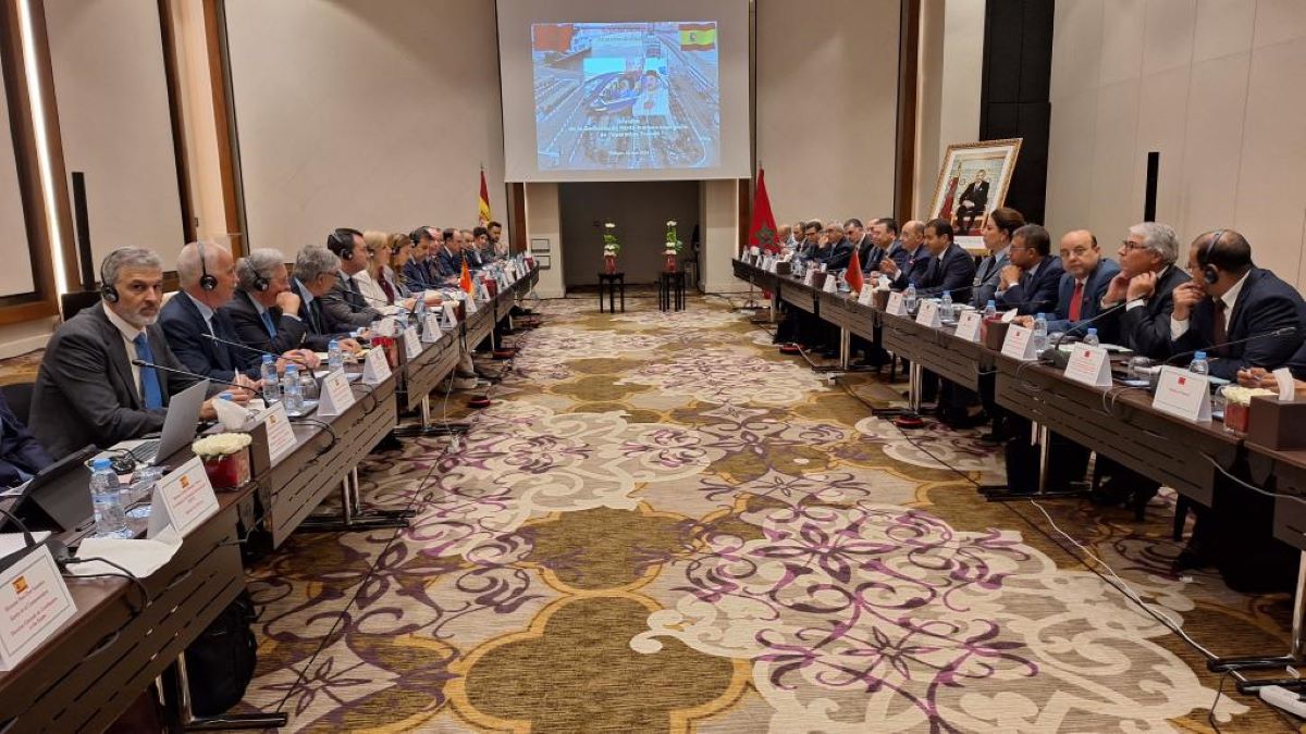 Reunión de la Comisión Mixta Hispano-Marroquí. Ministerio del Interior