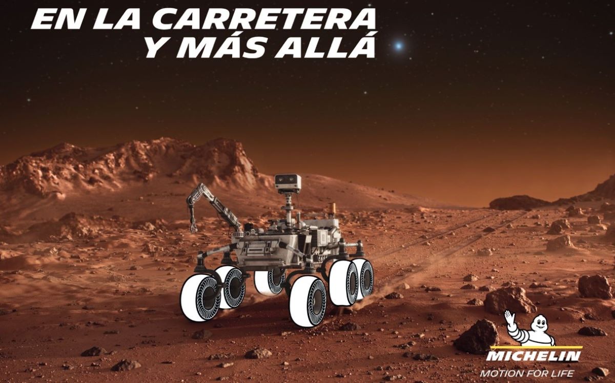 Imagen de la nueva campaña publicitaria. Foto: Michelin