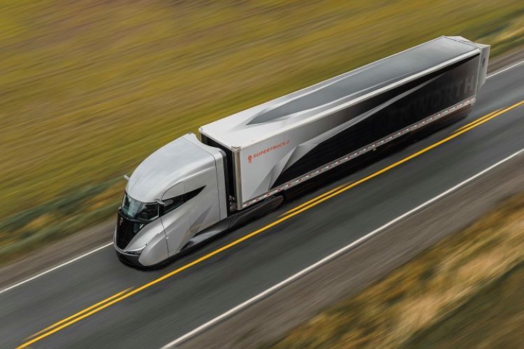 SuperTruck 2 mejoró la eficiencia del transporte de mercancías en un 136 %