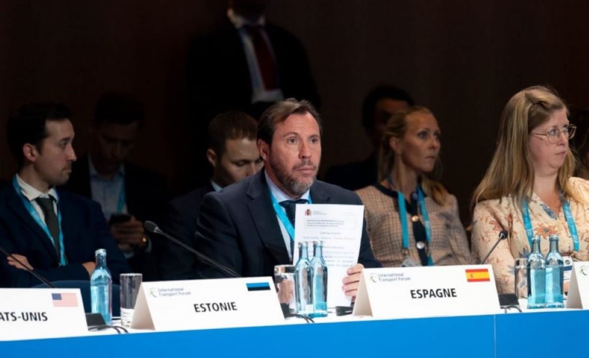 El ministro de Transportes y Movilidad Sostenible Óscar Puente en Leipzig