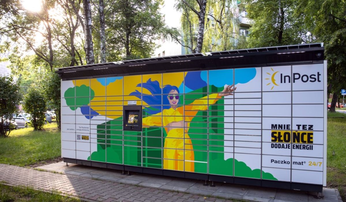 Locker autónomo. Foto: InPost