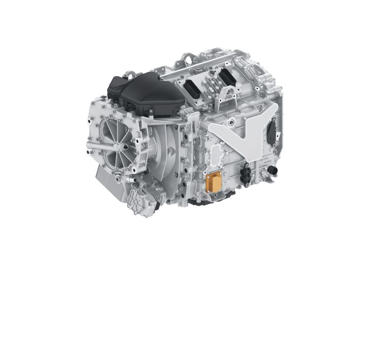 La plataforma modular eMobility: ZF electrifica una amplia gama de aplicaciones de vehículos comerciales ofreciendo diferentes soluciones. Como parte de su kit E-Mobility, el motor central CeTrax 2 ofrece una potencia continua de 210 kW o 380 kW, según la variante