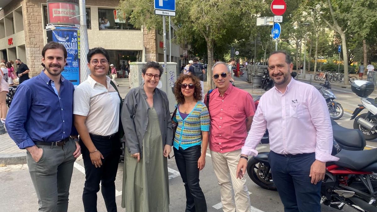 Visita al distrito 22@. Foto: AECOC