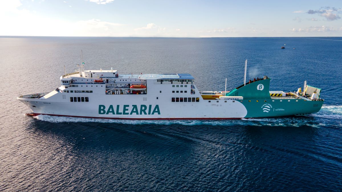 Imagen de ferry Sicilia. Foto: Baleària