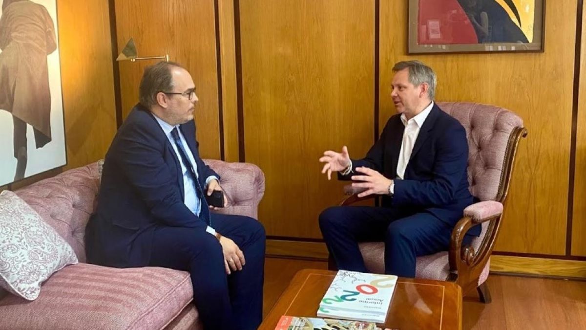 Imagen de la reunión. Foto: Oficina del Comisionado del Corredor Atlántico