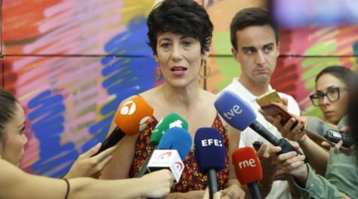 La ministra de Inclusión, Seguridad Social y Migraciones, Elma Saiz