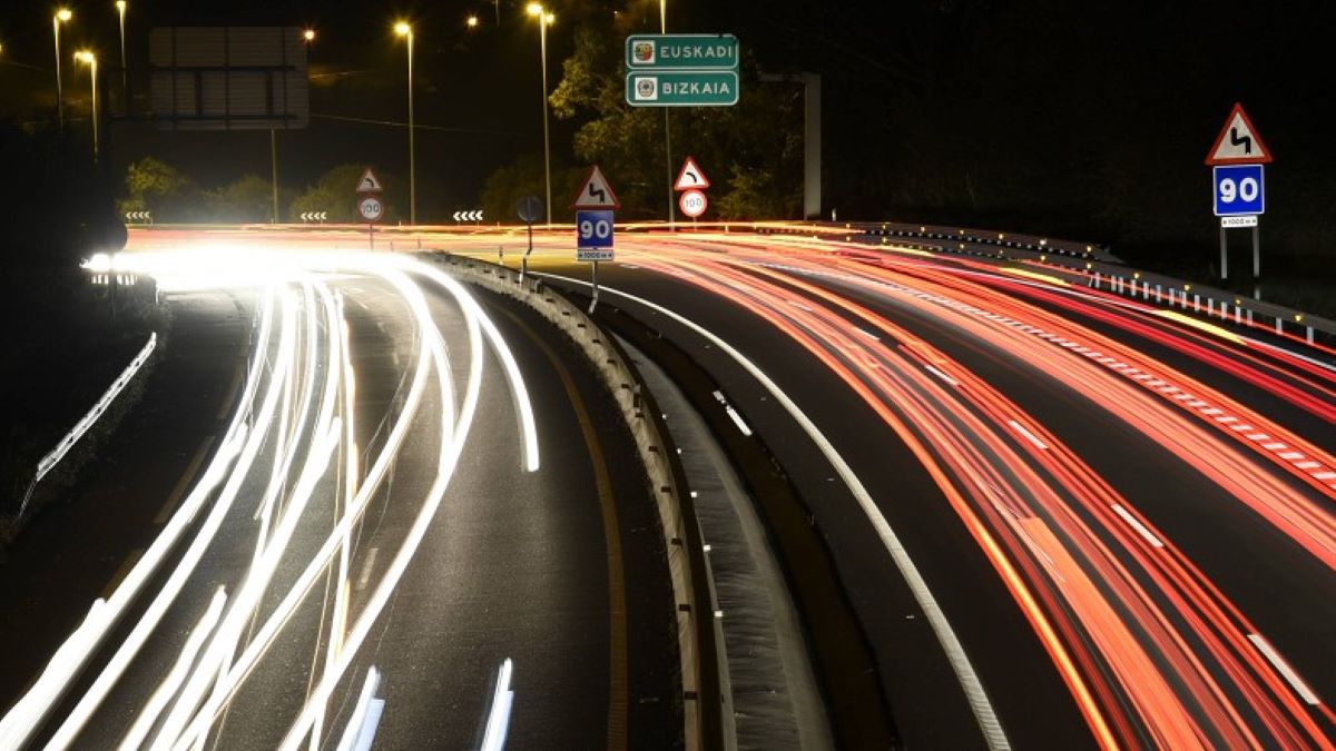 Imagen de una carretera de Vizcaya. Foto: Diputación Foral de Bizcaia