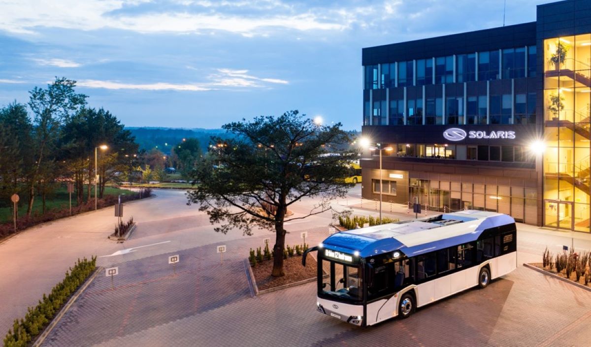 Autobús de hidrógeno Urbino 12. Foto: Solaris