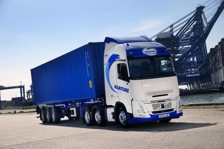 Maritime Transport ha recibido 20 unidades tractoras Volvo FH Aero 6x2, el mayor pedido de FH Aero en el Reino Unido hasta la fecha.