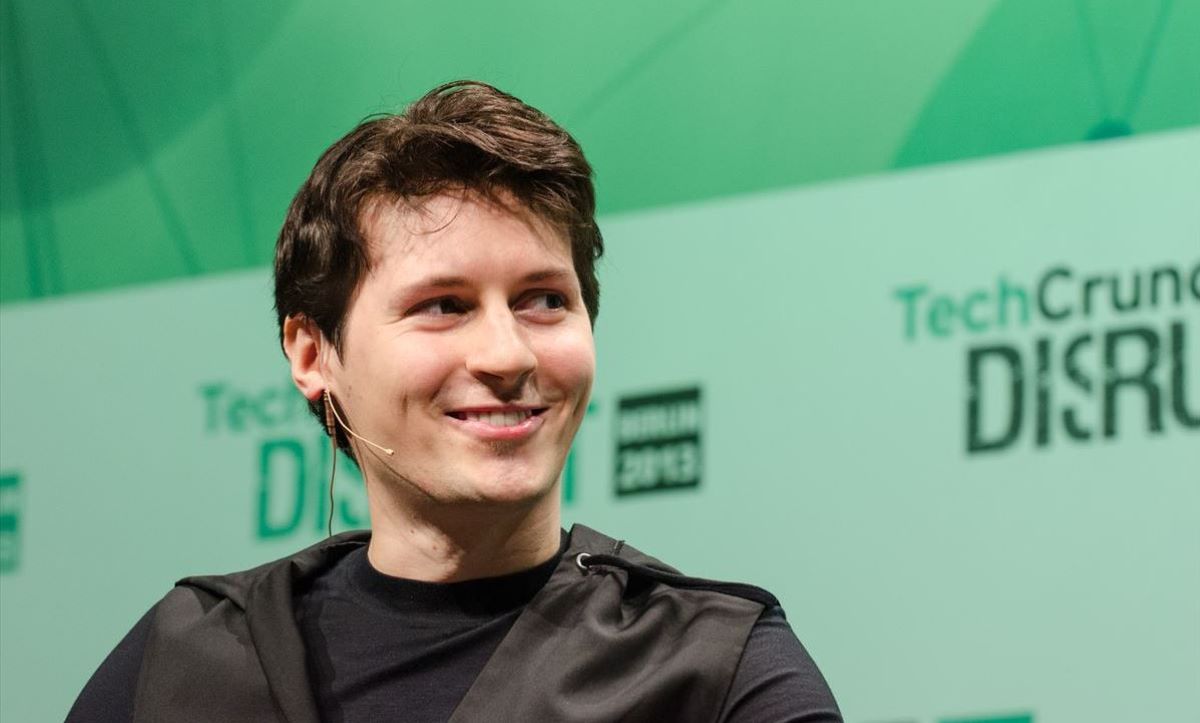 Imagen del fundador y director general de Telegram Pavel Durov