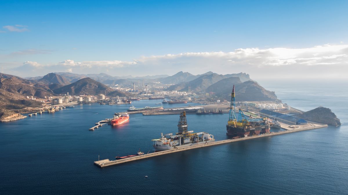 Imagen del puerto de Cartagena. Foto: Puertos del Estado