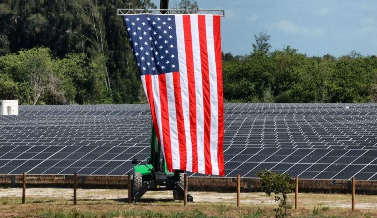 Un parque solar en Estados Unidos